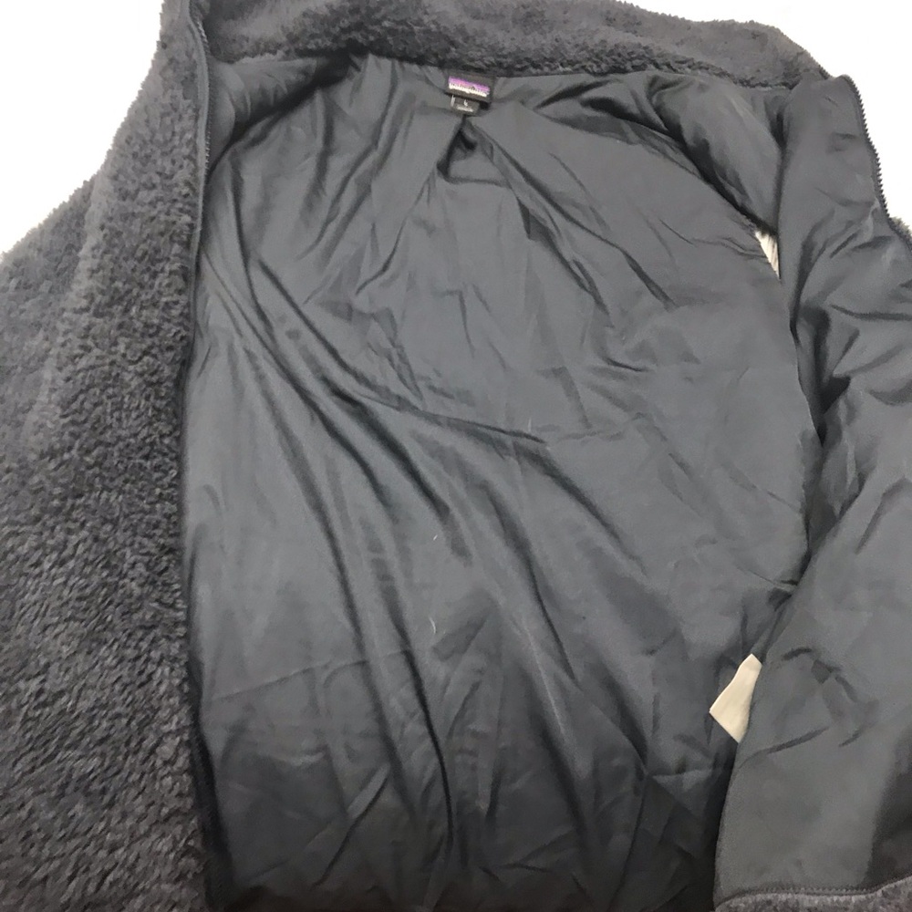 Patagonia" Los Gatos Fleece-Vest-Dark Gray-Size L -Good Condition - Picture 14 of 15